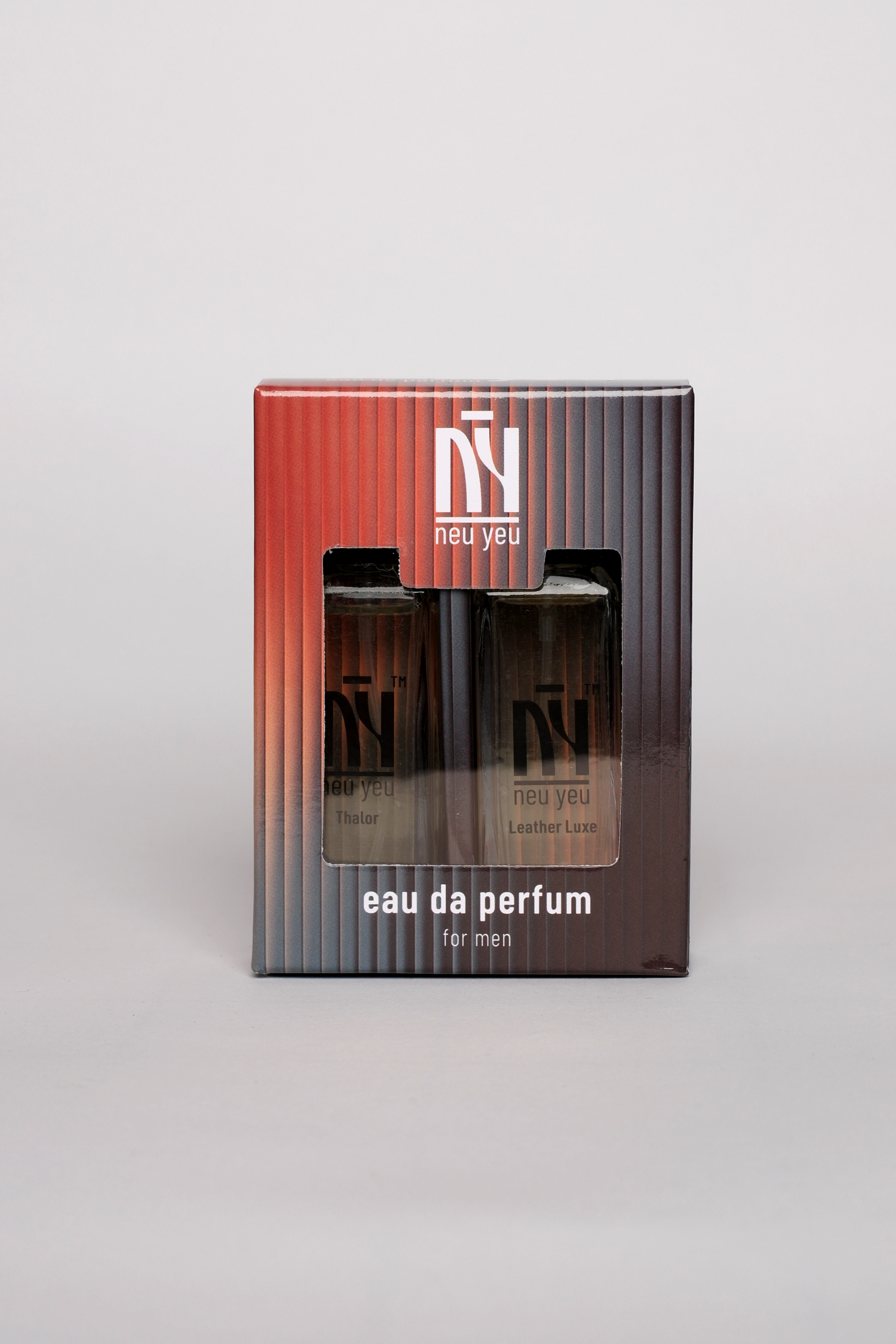 Neu Yeu Eau de Parfum Men's Pack of 2: Thalor & Leather Luxe