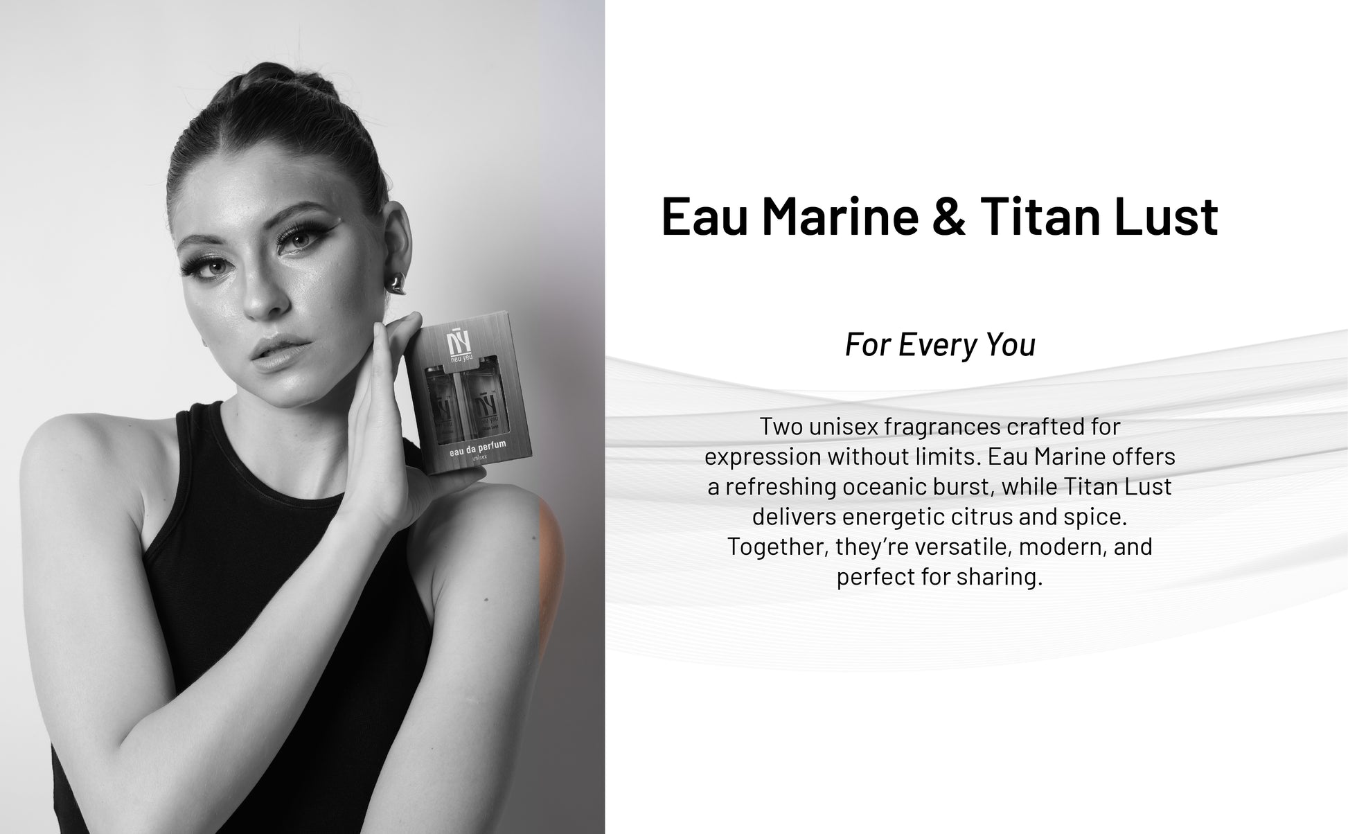 Neu Yeu EDP Unisex Pack of 2 Titan Lust & Eau Marine