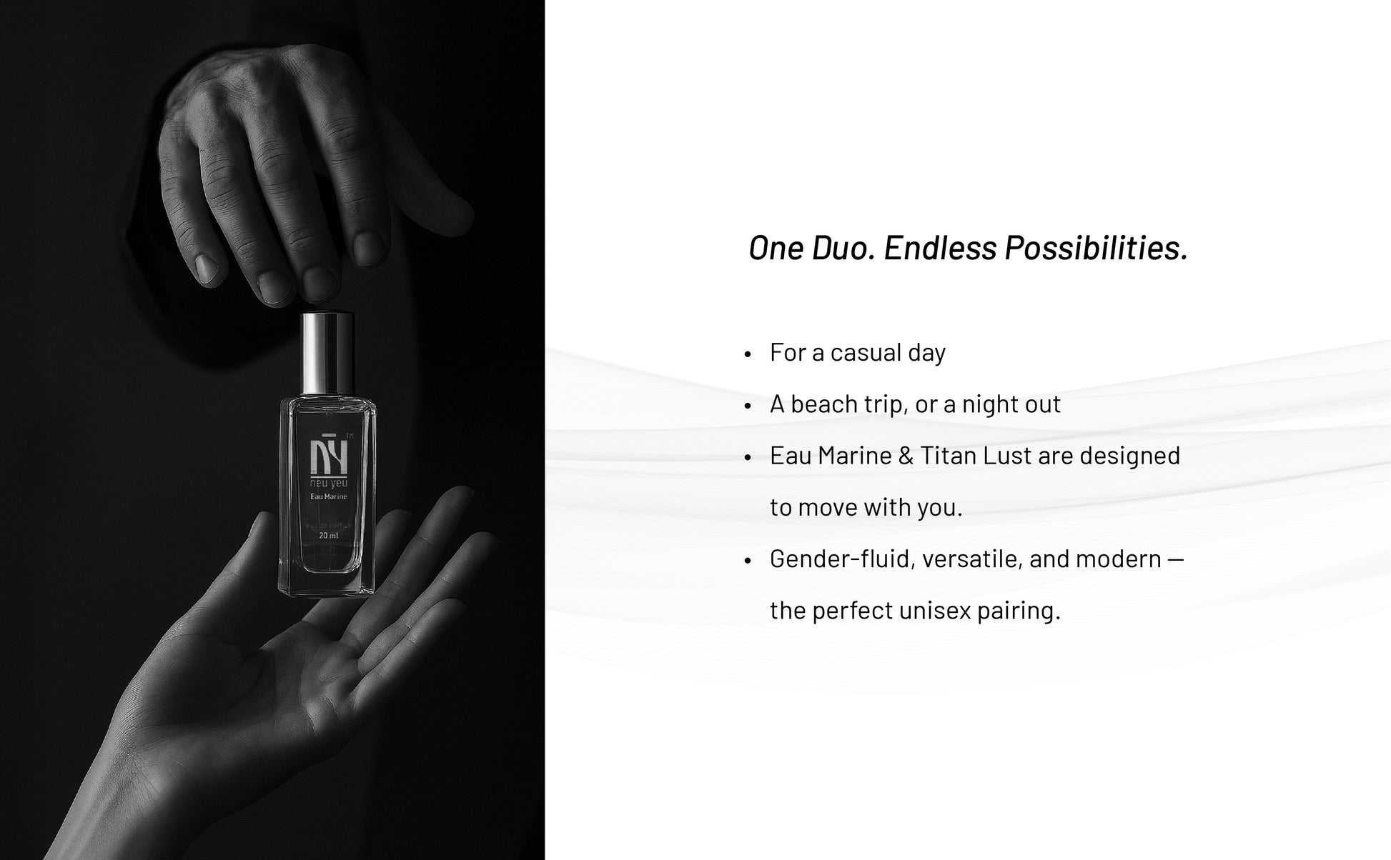 Neu Yeu EDP Unisex Pack of 2 Titan Lust & Eau Marine