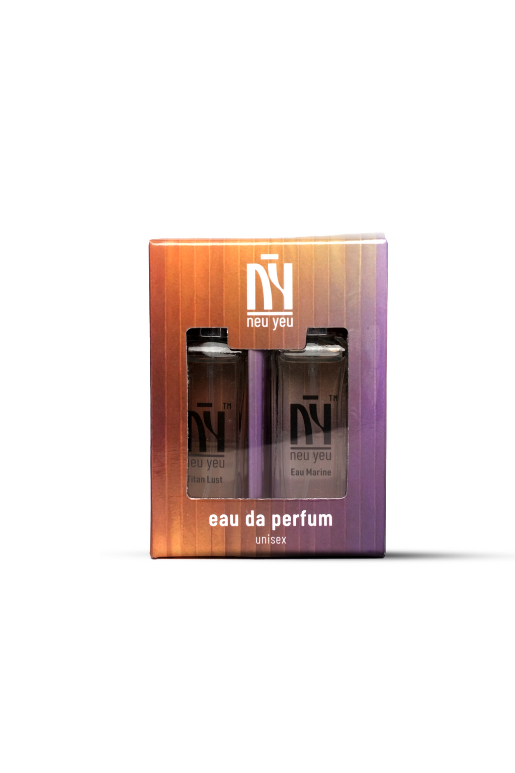 Neu Yeu EDP Unisex Pack of 2 Titan Lust & Eau Marine